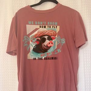 Soft t-shirt from the Bahamas from a local designer. Worn once for a shoot.